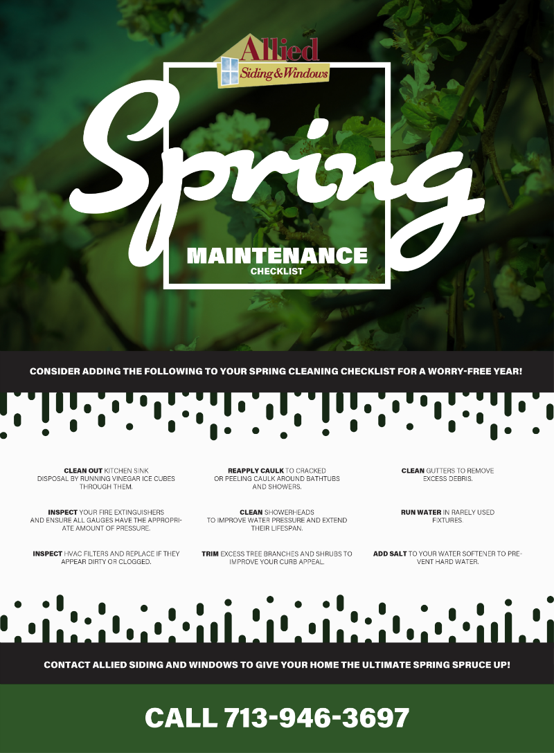 spring maintenance checklist